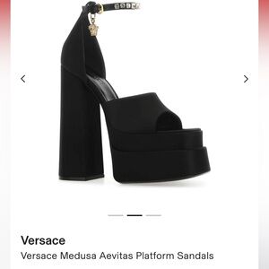 Versace
Versace Medusa Aevitas Platform Sandals